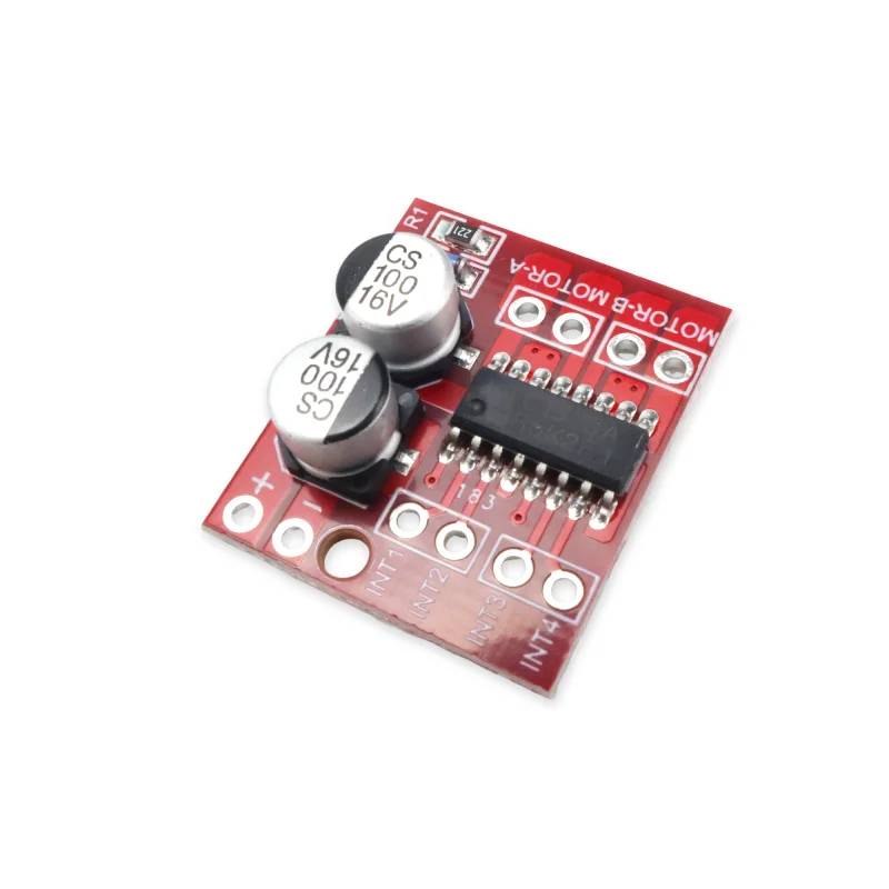 100% Brand New 8pcs Mini L298N Motor Driver Module Dual Channel DC Motor H-Bridge Board PWM Speed Control for Arduino Smart Car