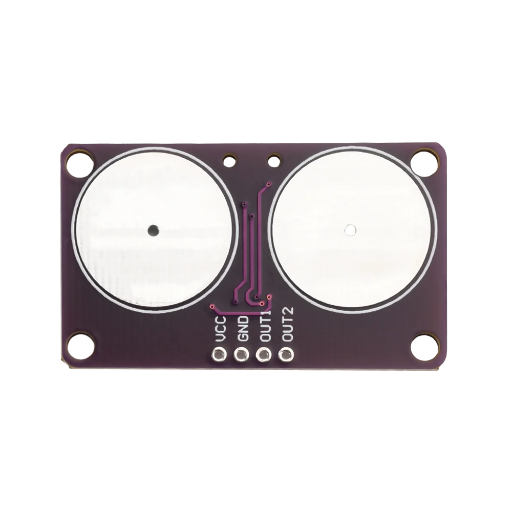 Dual Button Touch Module Capacitive Touch Proximity Sensor Module Keyboard Approximately 0-5mm For Arduino