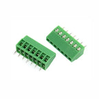 10pcs 2.54MM PCB Universal Screw Terminal Blocks Connector 2/3/4/5/6/7/8/9/10-12 Pin/Poles KF128 Straight Pin Copper
