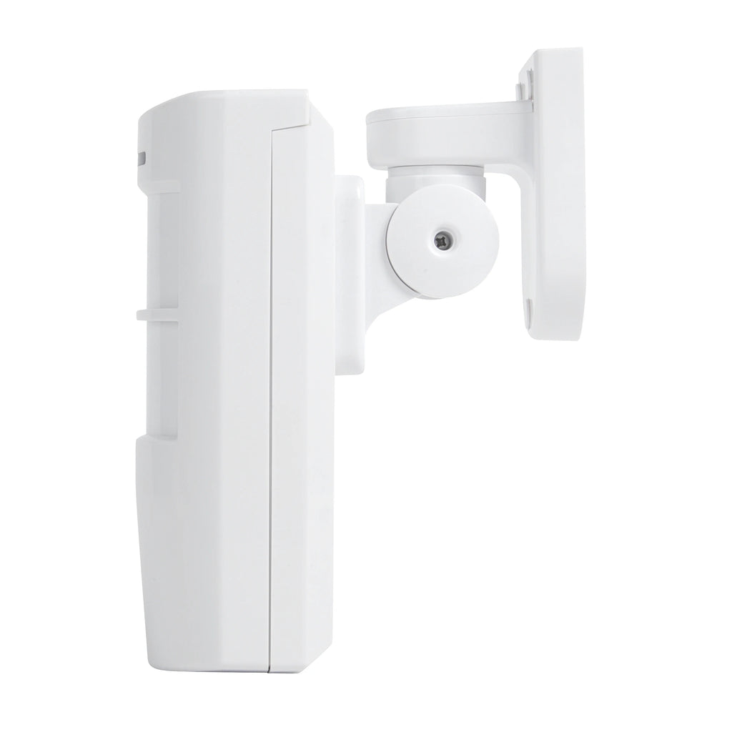 DC12V Outdoor Wired Microwave PIR Motion Sensor Alarm with Rain Cover 12M 100 Degrees Wide Angle Detection Anti-pet Anti-mask