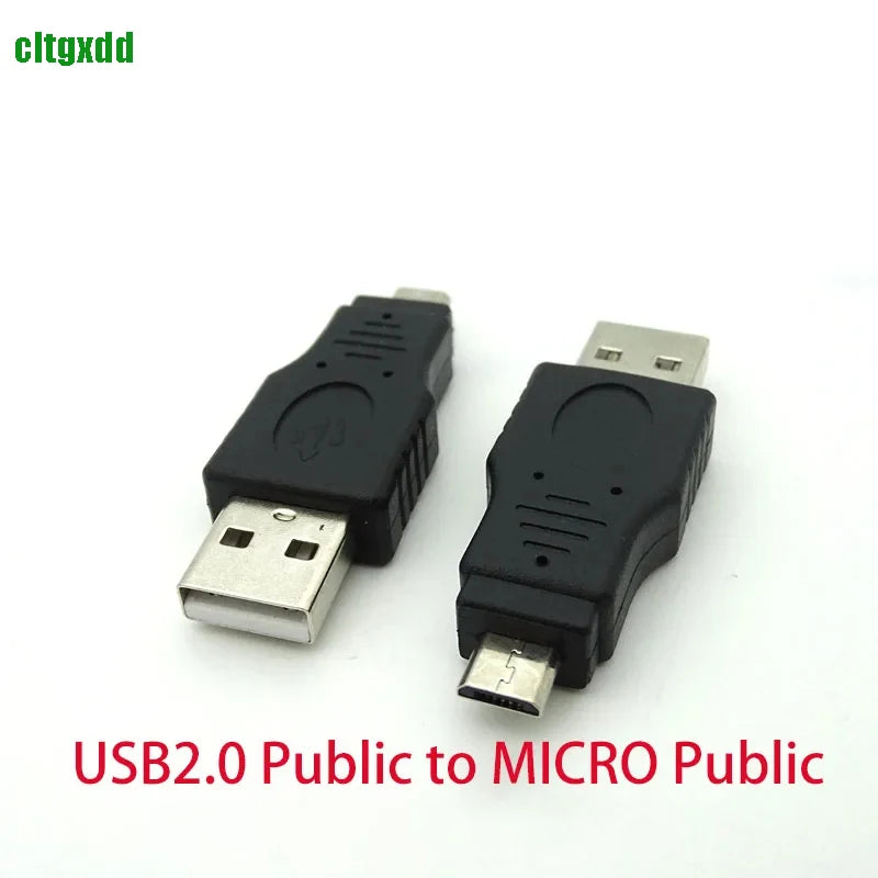 Cltgxdd USB 2.0 Adapter Mini 5P to A Male Female Micro to USB Android Data Side T Port Converter Selector Connector