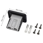 50 Amp Charging Battery Connector Flush Mount Anderson Plug Kit Mounting Bracket Panel Cover Accessories for Caravan Camper Boat