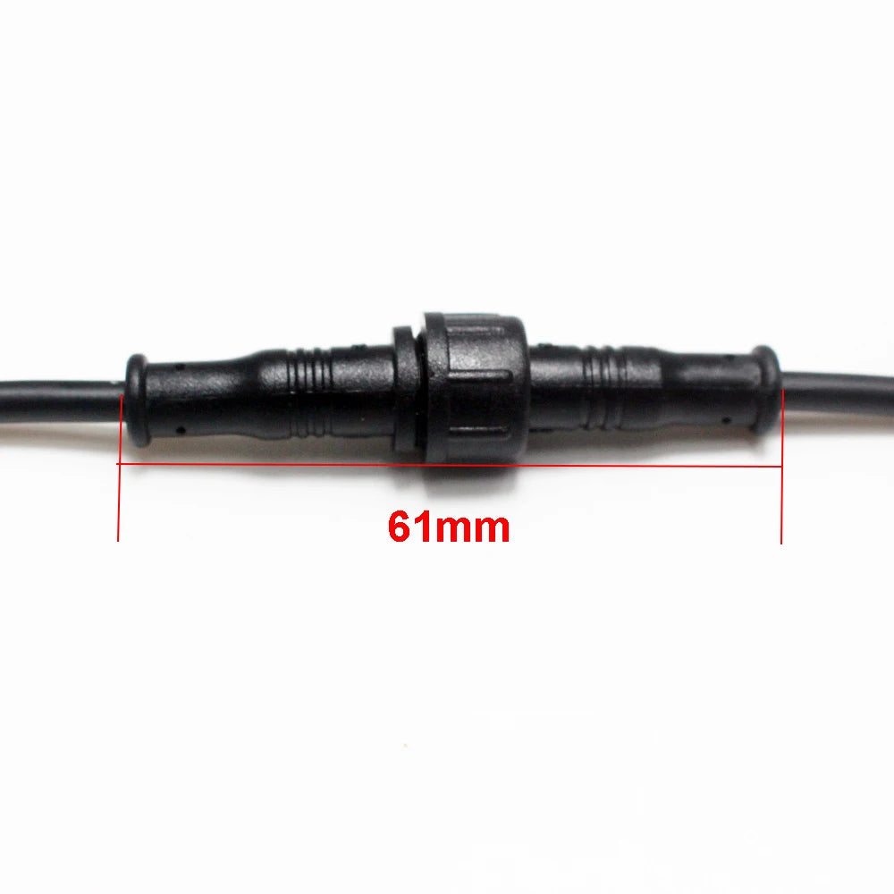 1Pair M12  2 3 4 5 Pin Waterproof IP65 Cable Wire Plug for LED Strips Male and Female Jack 20cm Lengh Connector Small Size Head