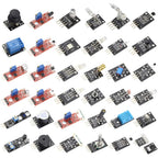 37 in 1 Sensor Kit for Arduino with Tutorial,Sensors Modules Compatible for Arduino and Raspberry Pi Programming,Active Buzzer