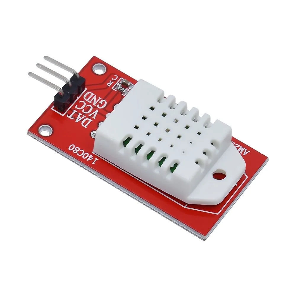 2/10/30/50Pcs AM2302 DHT22 Temperature And Humidity Sensor Module Red Circuit Board For Microcontroller Development