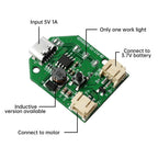 1/3/5/10PCS Type-C Fan Control Board Interface 9V Boost 3-Speed Rechargeable Circuit Board Charging Module USB