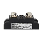 Industrial Solid State Relay SSR DC-AC Module Single Phase 3-32VDC Input 24-480VAC Output 80A 100A 150A 200A 300A 350A 400A 500A