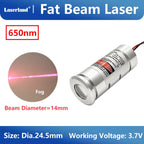 Red Green Blue Fat Beam Laser Module Diode for Halloween Haunted House Escape Room KTV Bar Ball