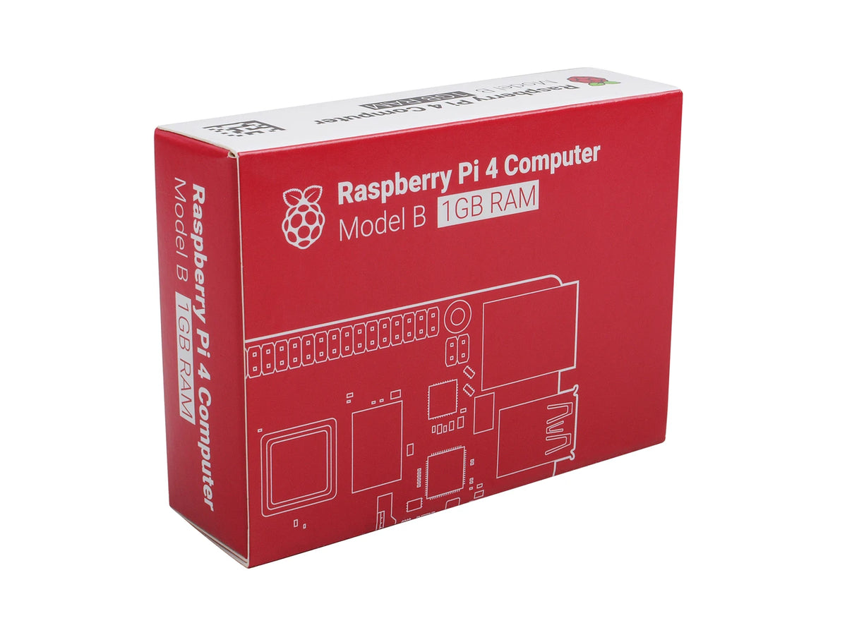 Raspberry Pi 4 Computer Model B, Single Board Computer for Building Mini PC/Smart Robot/Game Console/Workstation/Media Center