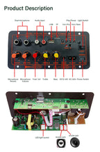 D100 BT Amplifier Board Karaoke Audio Speaker Subwoofer Bass Hifi Amplificador Board Audio Amplifier Board 100W for car home
