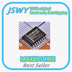 (5/50 Pieces) MAX691CWE MAX691 SOP16 Microprocessor Monitoring Circuit Chip New in Stock