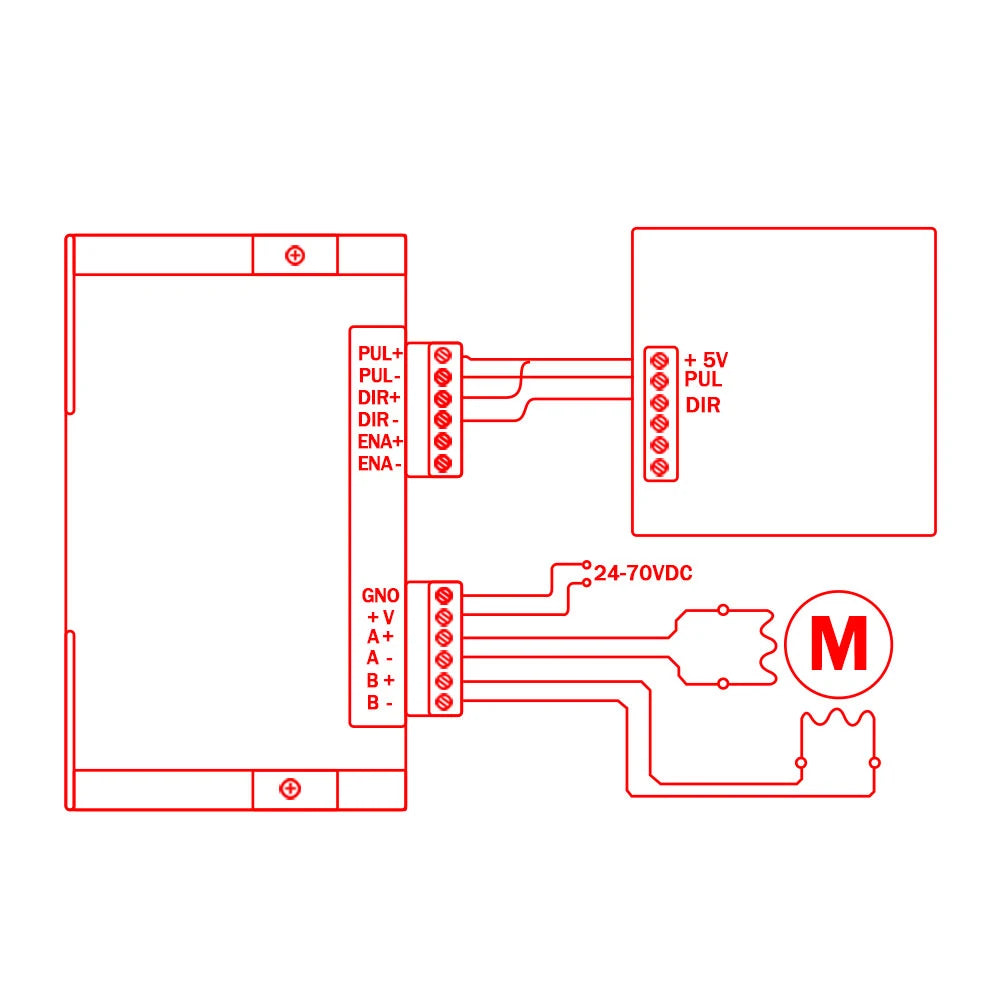 Microstep Driver TB6600 DM542 DM556 DM860 DM860H Driver Controller Microstep Motor Sem Escova Escudo Para 42/57/86 NEMA17 NEMA23