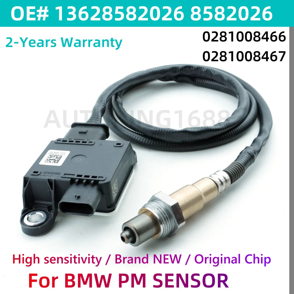 13628582026 8582026-04 281008466 281008467 Particulate Matter PM Sensor For BMW 3 5 6 7 8 G11 G12 G16 G20 G21 G30 G31 G32