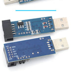 MGQH USBASP USBISP AVR Programmer USB ATMEGA8 ATMEGA128 ATtiny/CAN/PWM 10Pin Wire Module DIY + 10Pin To 6 Pin Adapter Board