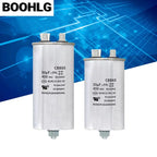 CBB65 Air Conditioner Capacitor Bottom with Screw 5UF 10UF 15UF 20UF 25UF 30UF 35UF 40UF 50UF 60UF 70UF 80UF 100UF 450V Screw