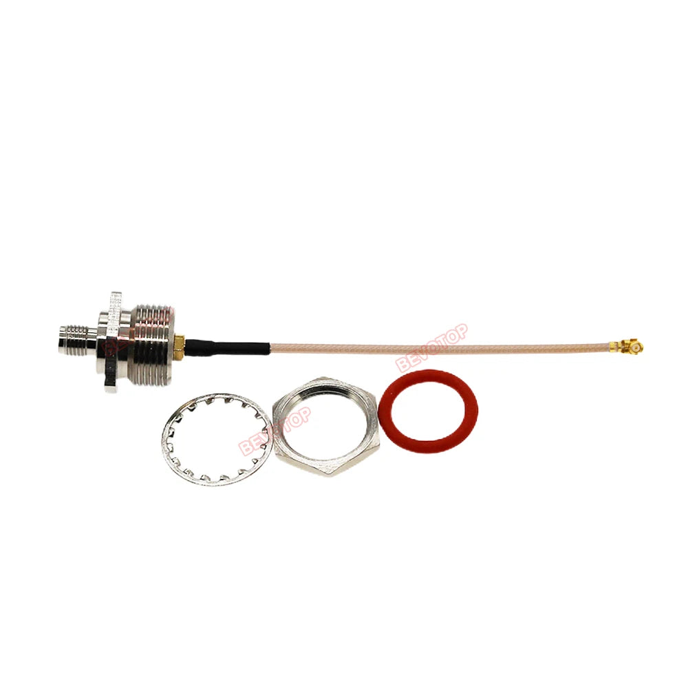10PCS/LOT SMA to IPX RG178 Cable M10 M12 M16 SMA / RP-SMA Female to u.FL RF1 Female Jack RF Coaxial Antenna Extension Jumper