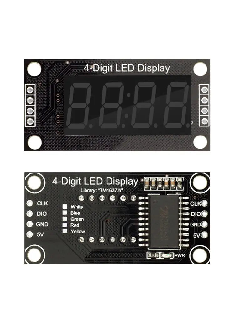 TM1637 LED Display Module for Arduino 7 Segment 4 Digits 0.36/0.56 Inch Clock Anode Nixie Tube Quad Serial Driver Board Module