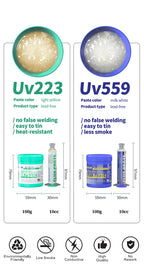 MECHANIC UV223/UV559 LEAD-FREE Soldering Flux Solder Paste for Smartphone Tablet Computer BGA SMD PCB Welding Repair Tools