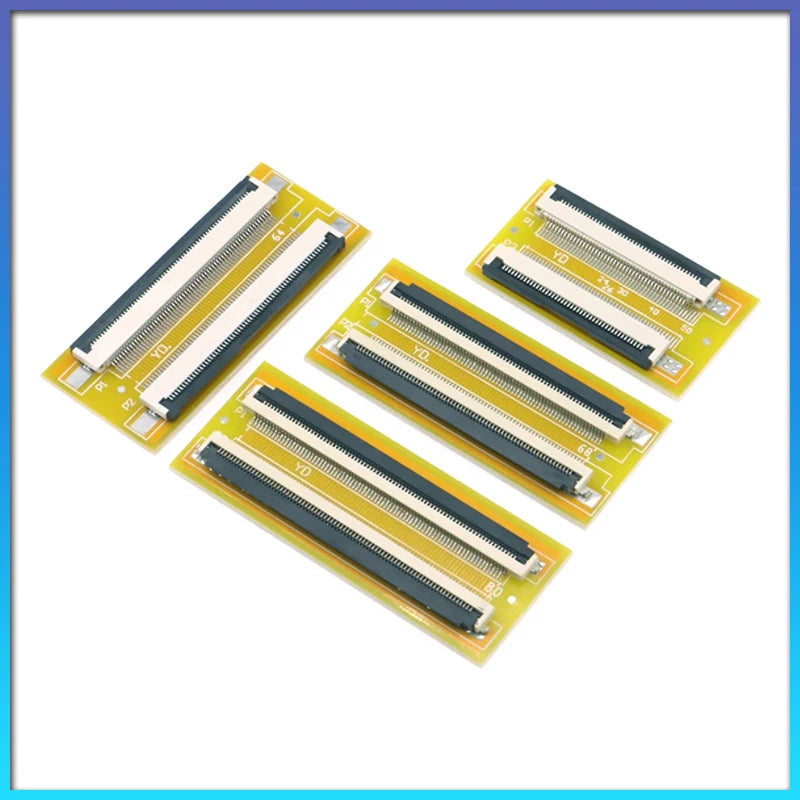 FPC FFC Flexible Flat Cable Extension Board 4 6 8 10 12 16 20 30 40 45 50 54 60PIN AWM 20624 20706 20861 105C 60V VW-1 Connector