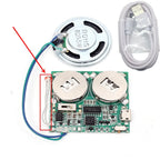 DIY Light Sensor Sound Module Micro USB Recordable Sound Chip 8M Memory Speaker Talking Programmable Music Player Box