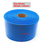 1/2/5/10/20m PVC Heat Shrink Tube Width 150mm Insulated Film Wrap Protection Case Wire Cable Sleeve Lithium Battery 18650 Pack