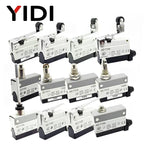 YIDI Waterproof Micro Limit Switch 10A 250V Roller Lever Arm AZ-7312 AZ-7311 AZ-7121 Horizontal Type