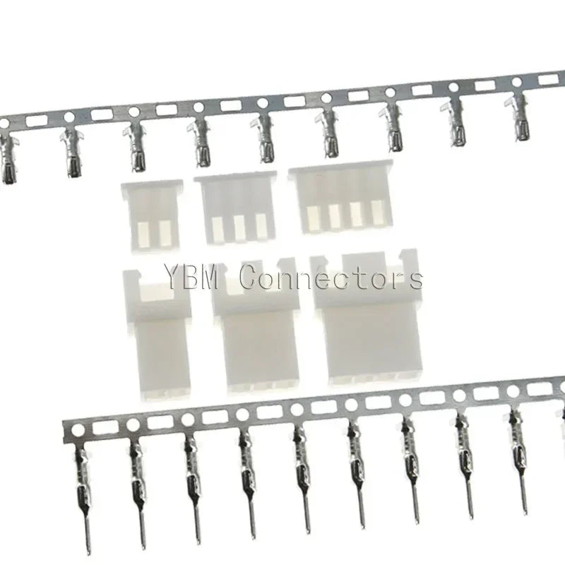 10sets XH2.54 2.54mm Wire Cable Connector XH Plug Male & Female JST Aerial Docking for Battery Charging Cable DIY