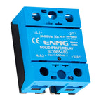 ENMG Single-Phase Solid State Relay (SSR)|12/24VDC to 220VAC | Non-Contact Switching Device | Model SO9496 Optocoupler Isolation
