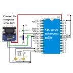 MAX3232 Level Conversion Board RS232 to TTL Adapter DB9 Female Connector for Serial Data Transmission