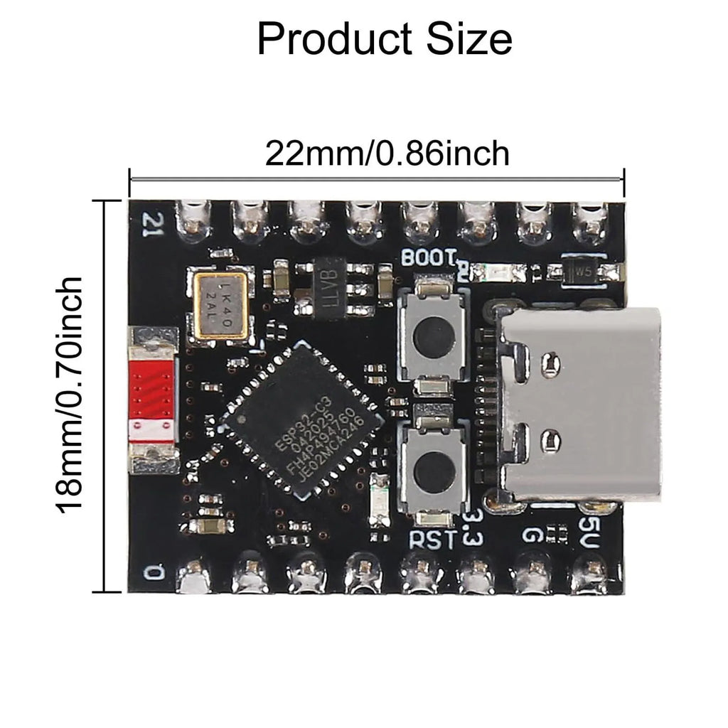 2pcs ESP32-C3 Development Board ESP32 SuperMini Development Board ESP32 Development Board WiFi Bluetooth For Arduino