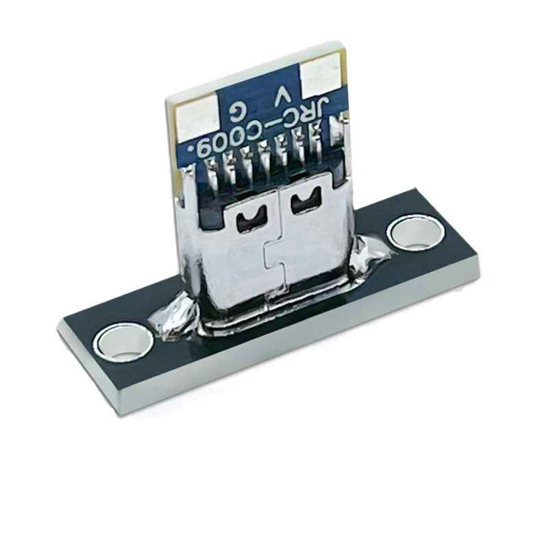 5/20Pcs USB Jack 3.1 Type-C 2Pin 4Pin Female Connector Jack Data Charging Port Small Electrical Charging Base with Fixing Plate