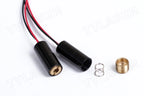 D8X18mm Focusable Laser Module 635nm 1mW 5mW Laser Head Red Dot Measuring Tool Glass/PMMA Lens Industrial Grade APC Driver