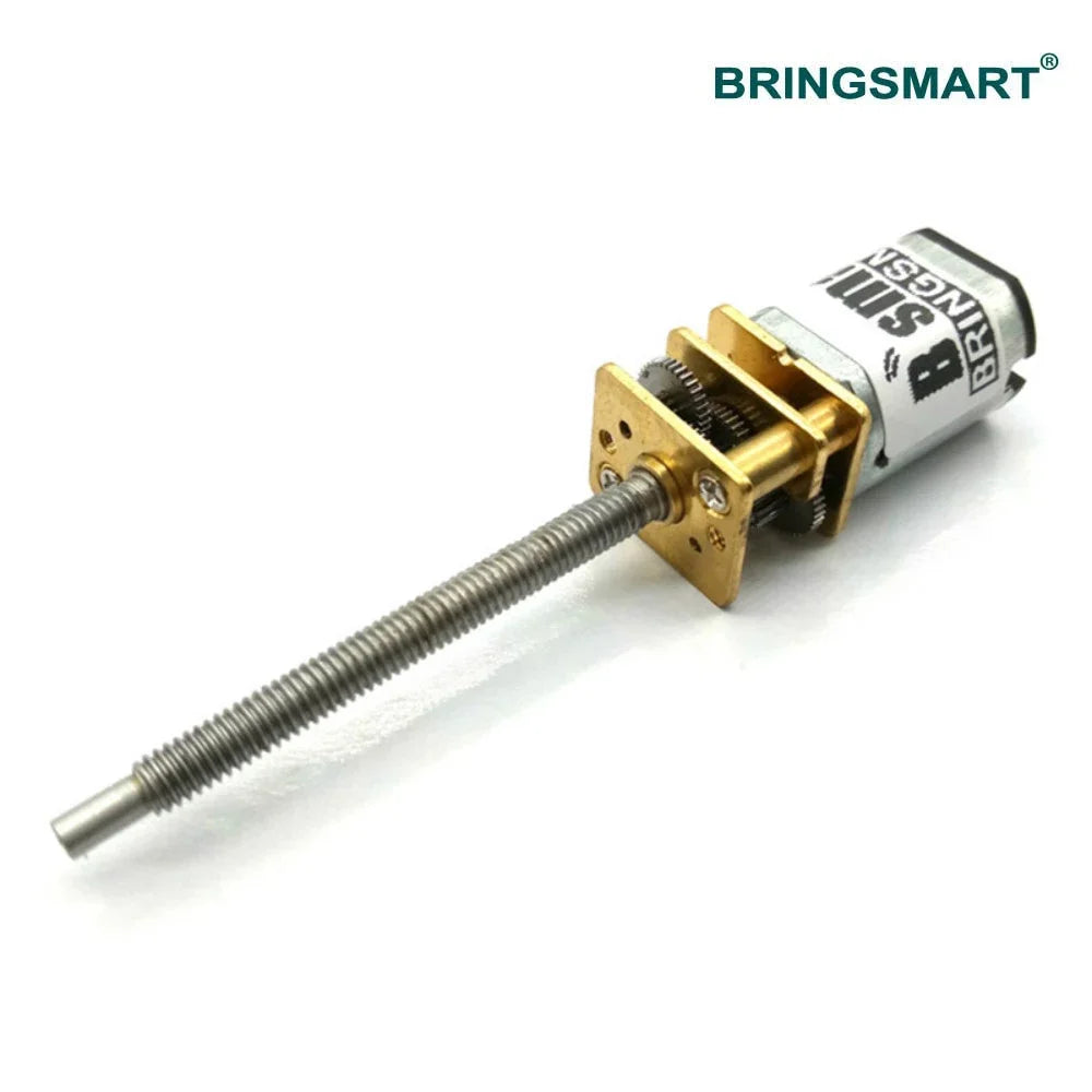 Bringsmart N20 M3 Thread 34mm Shaft 3V 6V 12V DC Gear Motor Low Speed 15/30/50/60/100/200/500/600/1000rpm Micro Machine Diy Part
