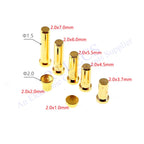 5 20 50 200 Pcs Pogo Pin Female Contact 1 2 3.7 4.5 5.5 6.0 7.0 MM Height SMT Surface Mount PCB Header Mate Spring Load PogoPin