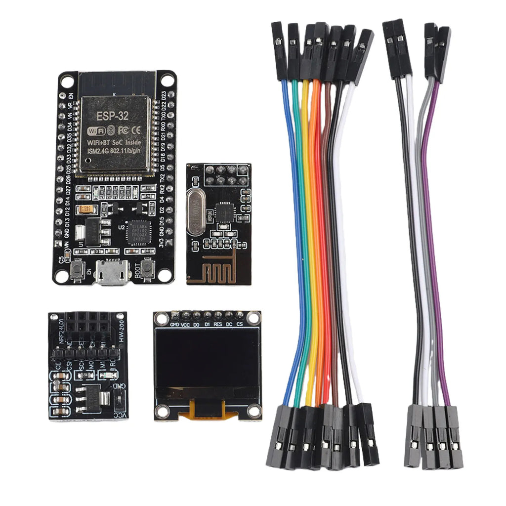 Next generation OpenDTU for Hoymiles Inverters ESP32+NRF24L01+Cable+Display Superior Speed Real time Monitoring Easy Integration