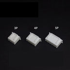 20Set/100Pcs XH 2.54mm Air Docking Connector Leads Header Male/Female Housing+Male/Female Terminals 2P~15Pin Plastic shell