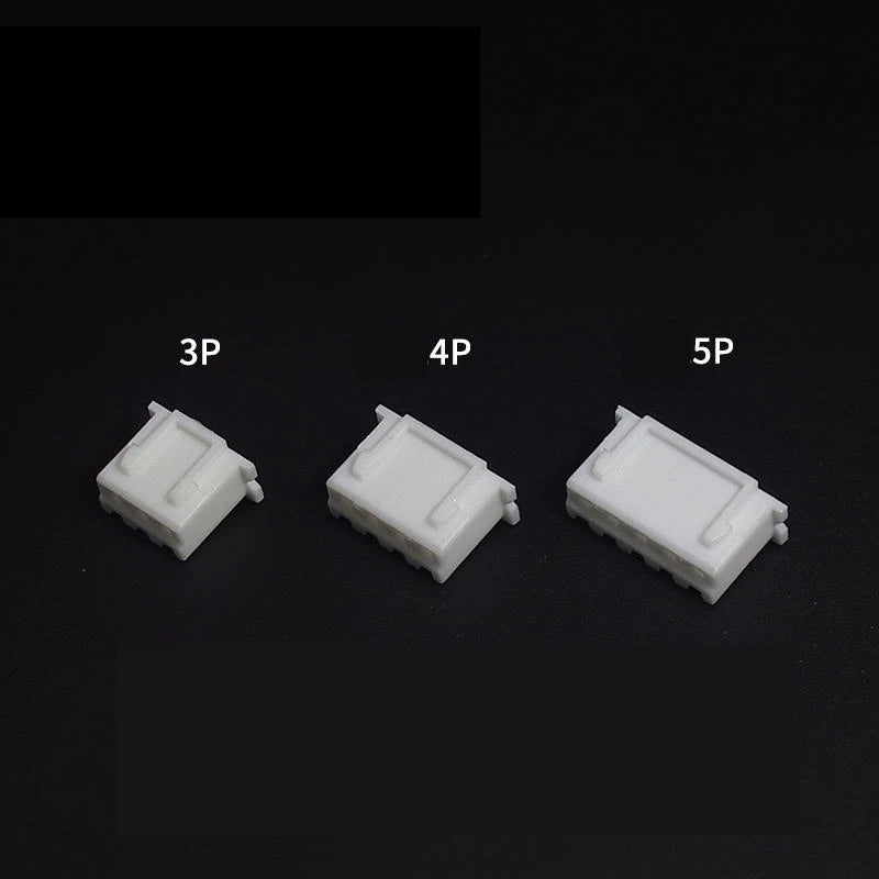 20Set/100Pcs XH 2.54mm Air Docking Connector Leads Header Male/Female Housing+Male/Female Terminals 2P~15Pin Plastic shell