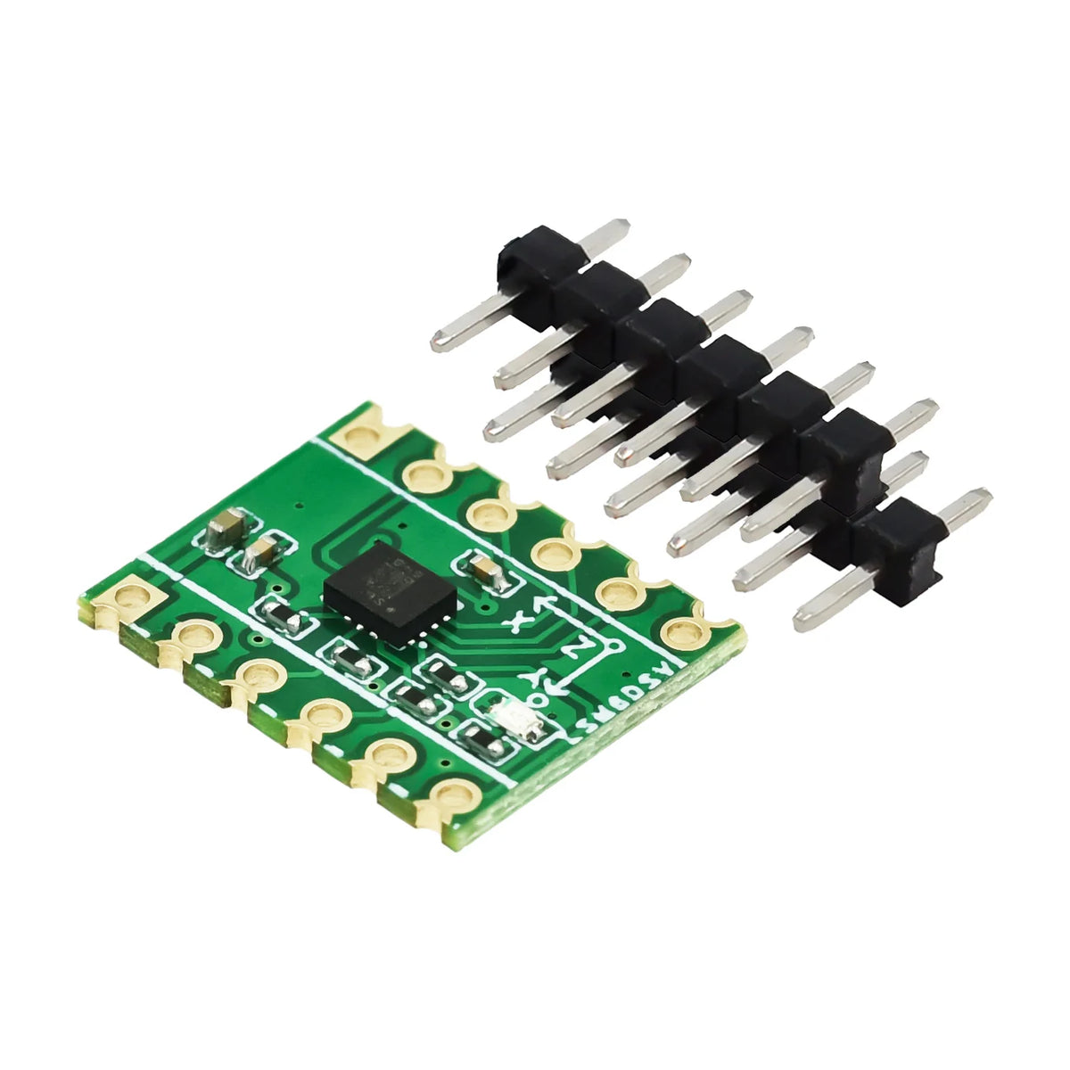 1-10PCS Six-Axis Sensor LSM6DSV Module SPI/I2C Compatible for Smol/SlimeVR - Accelerometer & Gyroscope Data Logging