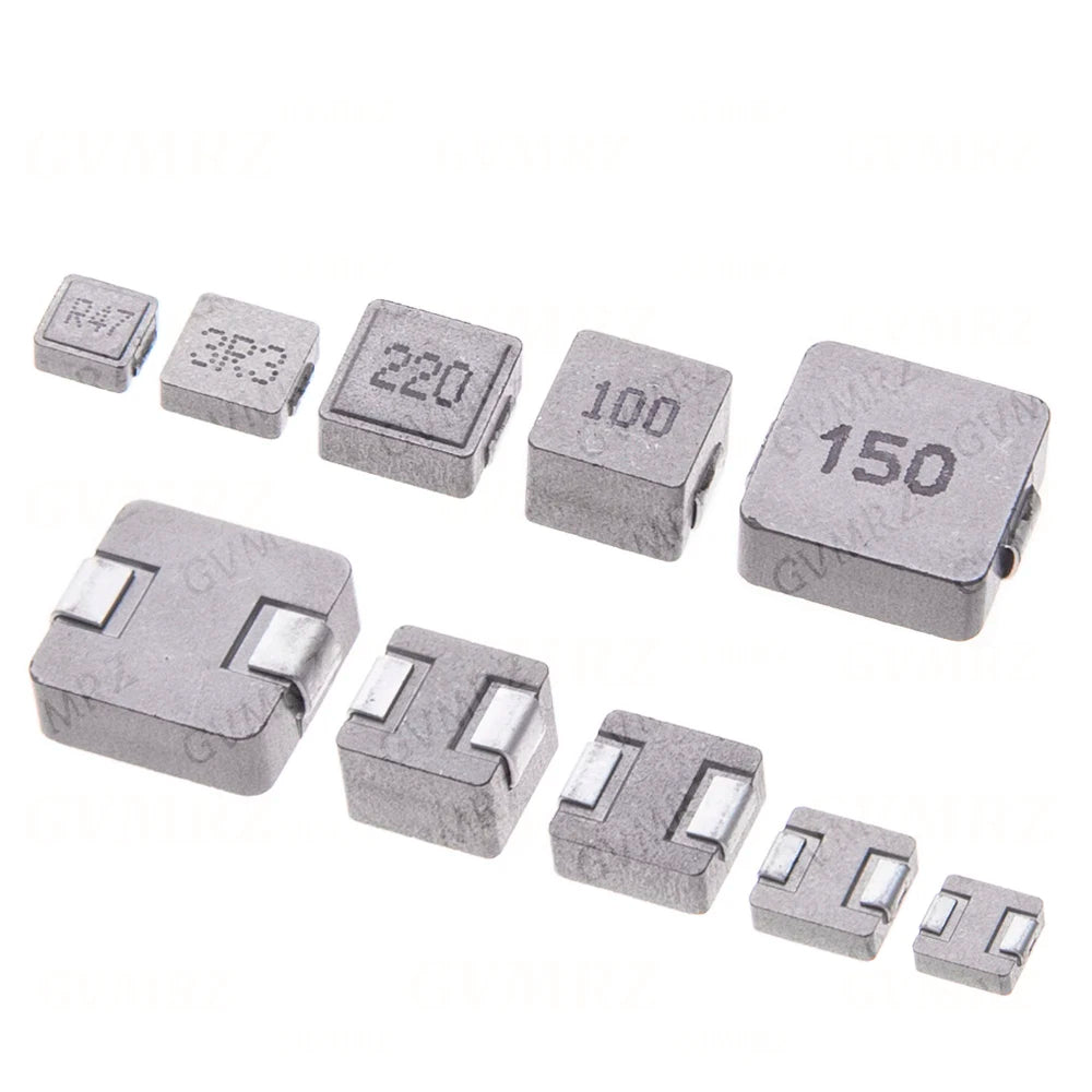 10PCS 2.2 3.3 4.7 6.8  0420 0520 33 47 68 UH 100UH 1UH 0630 0650 1040 1R0 2R2 6R8 SMD Molding Power Inductors 1UH ~ 47UH 10 15