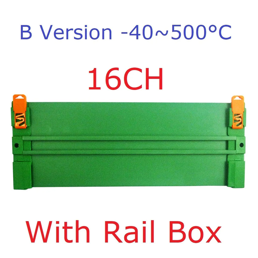 16CH DC 12V 24V Temperature Analog PT100 Resistance RS485 Collector Modbus RTU -40-500 High Temperature Acquisition Board