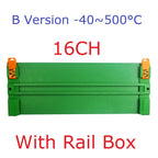 16CH DC 12V 24V Temperature Analog PT100 Resistance RS485 Collector Modbus RTU -40-500 High Temperature Acquisition Board