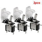 12V SPST Toggle Rocker Switch LED Light for Ignitions Boost Marine Boat Racing Car Switch Light Toggle Truck Trailer Accessories