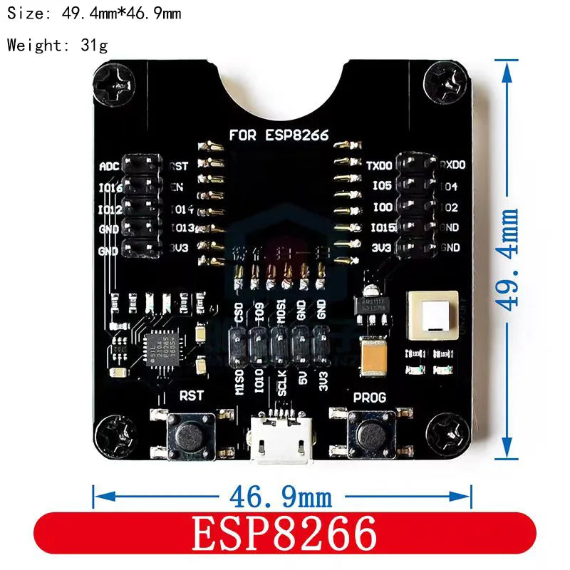 ESP32WROVER/ESP8266/ESP-32 Development Boards, Small Batch Burn-in Fixture Test Boards