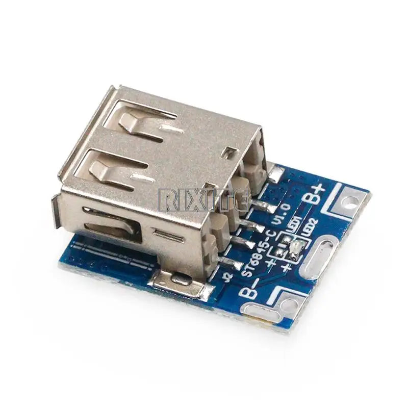 5PCS 5V Boost Step Up Power Module Lithium LiPo Battery Charging Protection Board LED Display USB For DIY Charger 134N3P Program