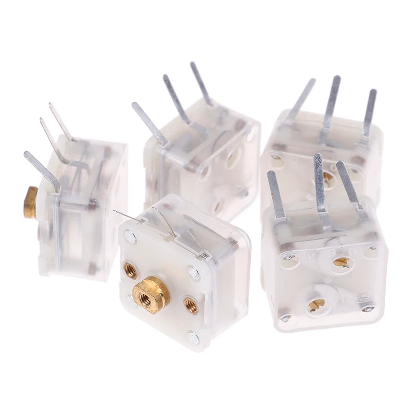 5Pcs Duplex 223p 60pf/140pf 2.1mm Hole Shaft Radio Variable Capacitor