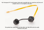 IP67 Waterproof Micro-SD Extension Cable Micro SD TF Card Flex Extender FPC Cable Outdoor Micro SD TF Memory Card Slot