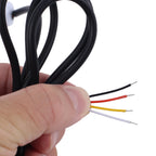 RS485 Temperature Humidity Sensor Transmitter SHT40 PE Metal Waterproof Probe -40C to 120C 0-100%RH Modbus-RTU Real-Time Monitor