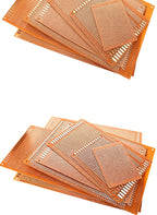 2.54mm Pitch Bakelite Universal Perfboard Stripboard Multipurpose Prototype Circuit Board Easy Soldering Single Sided DIY
