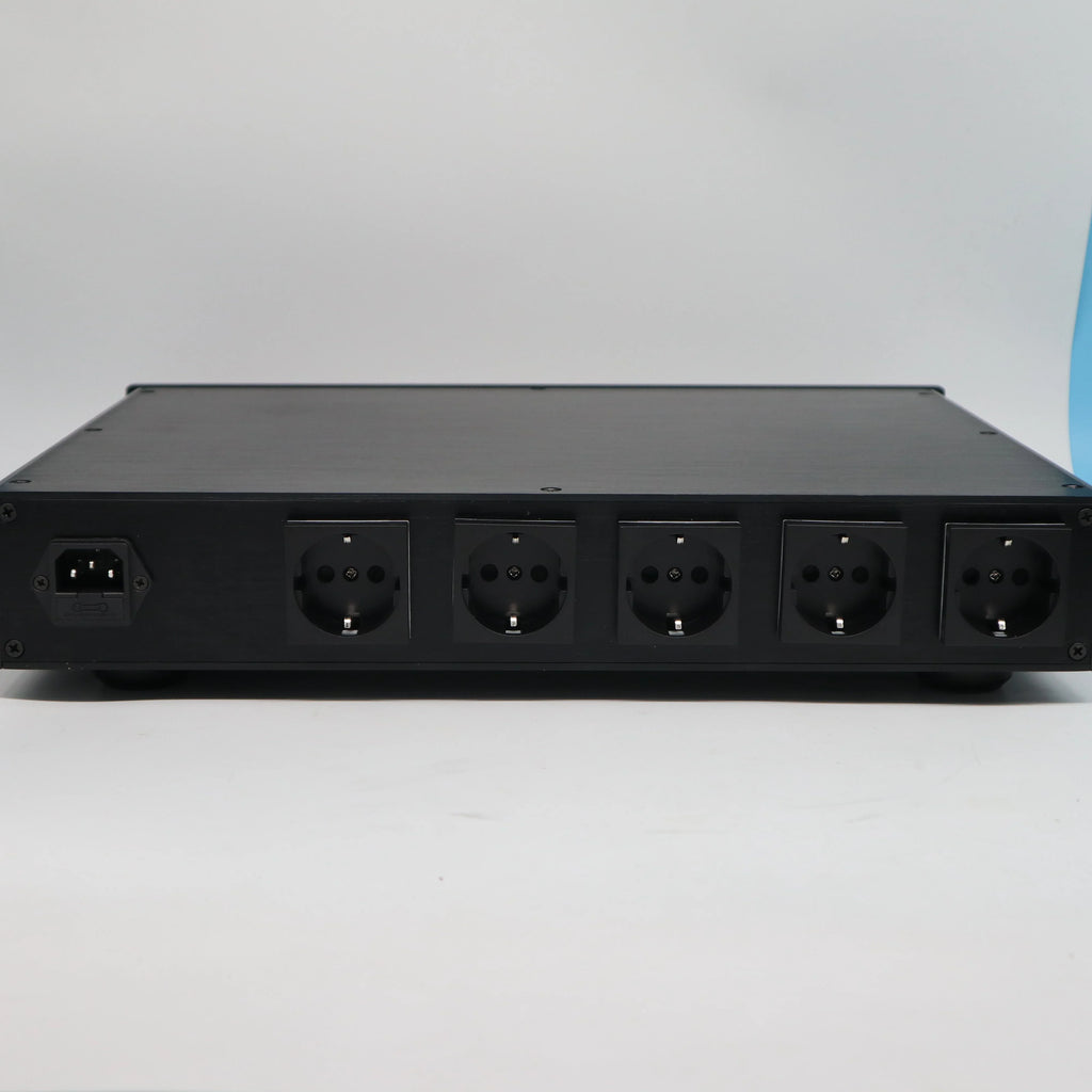 2025 High-End Audio Noise Filter 4 level Power Filter, HiFi Power Purifier with EU Schuko socket Audio purification power socket