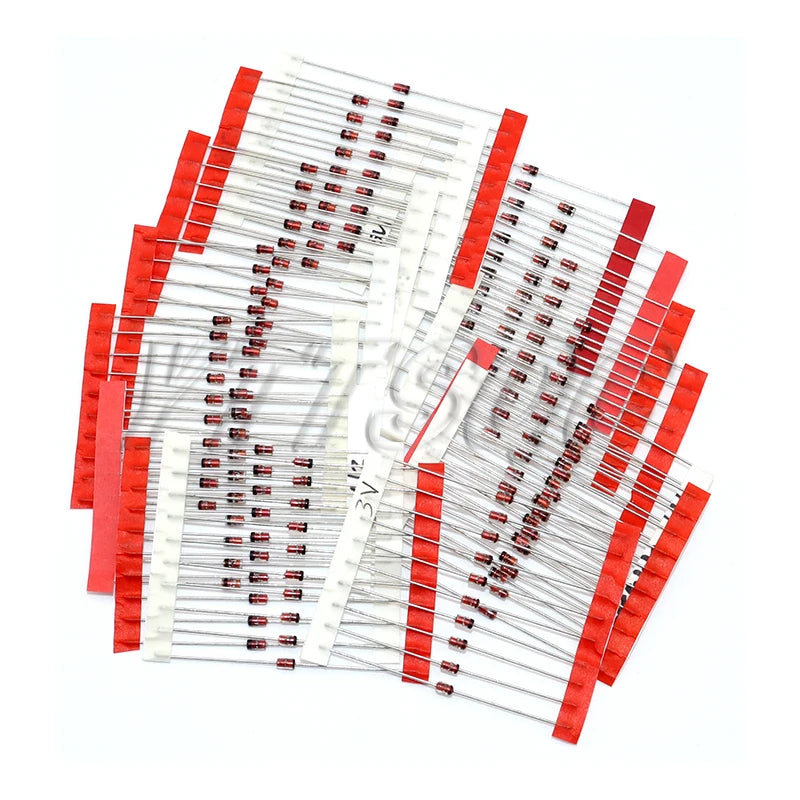 150pcs 1W Zener diode kit DO-41 3V-30V 15values*10pcs=150PCS component diy kit new and